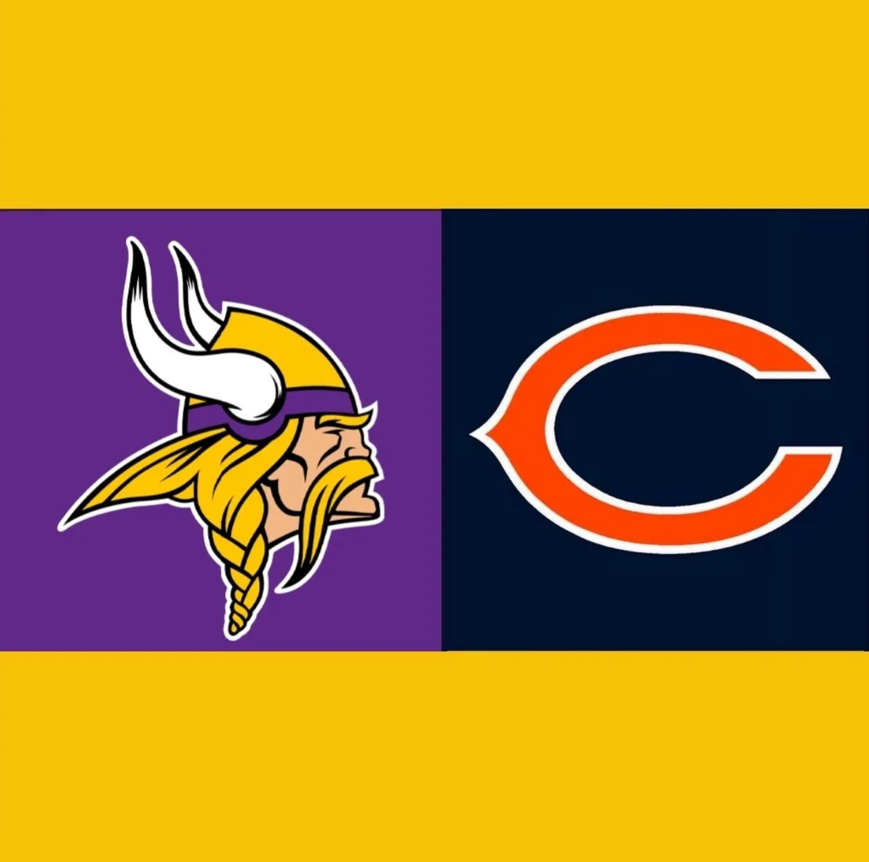 Week 18:  Vikings vs. Bears Watch Party!  Throwback Jersey Day!