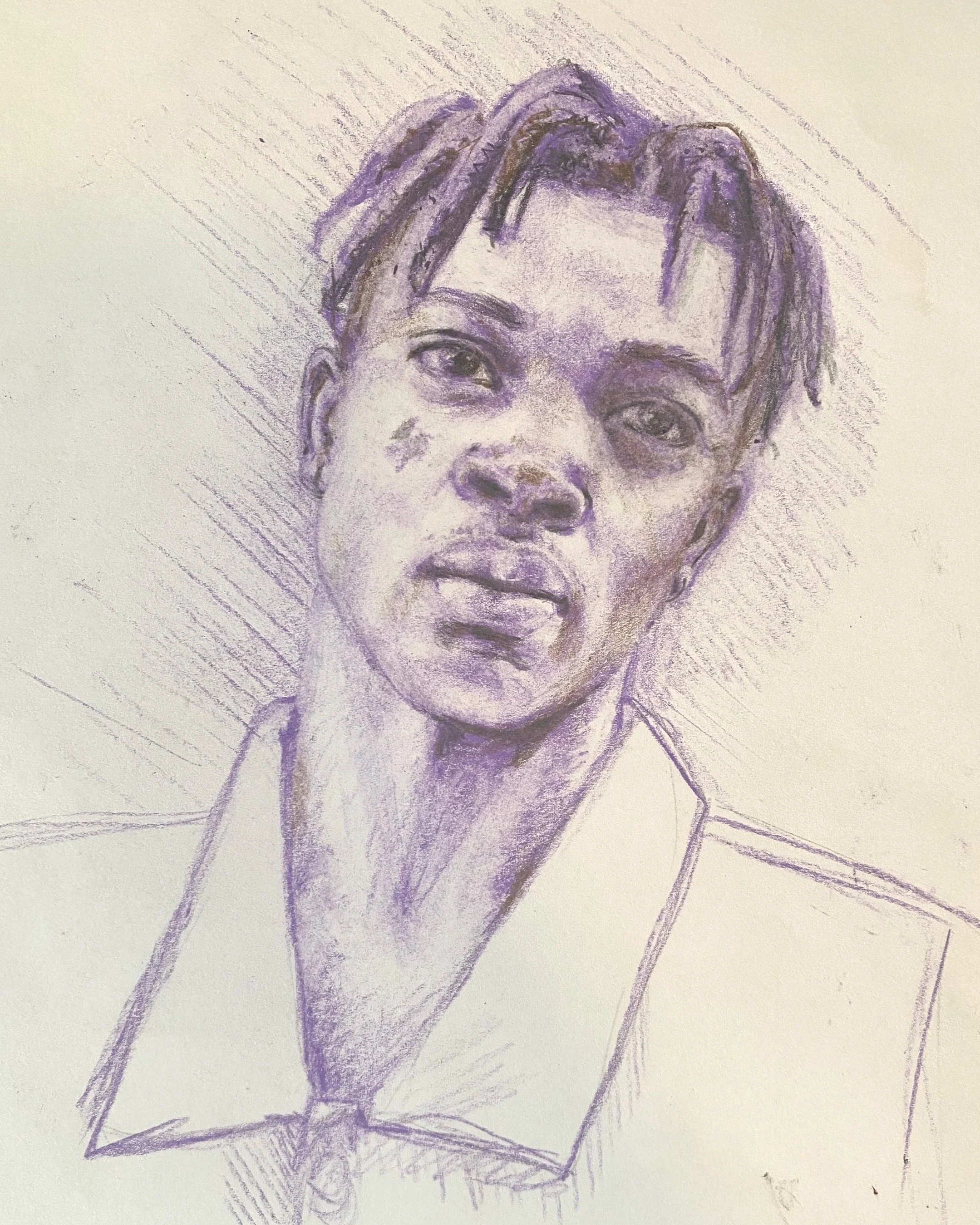 Colored Pencil on paper
20" x 12"