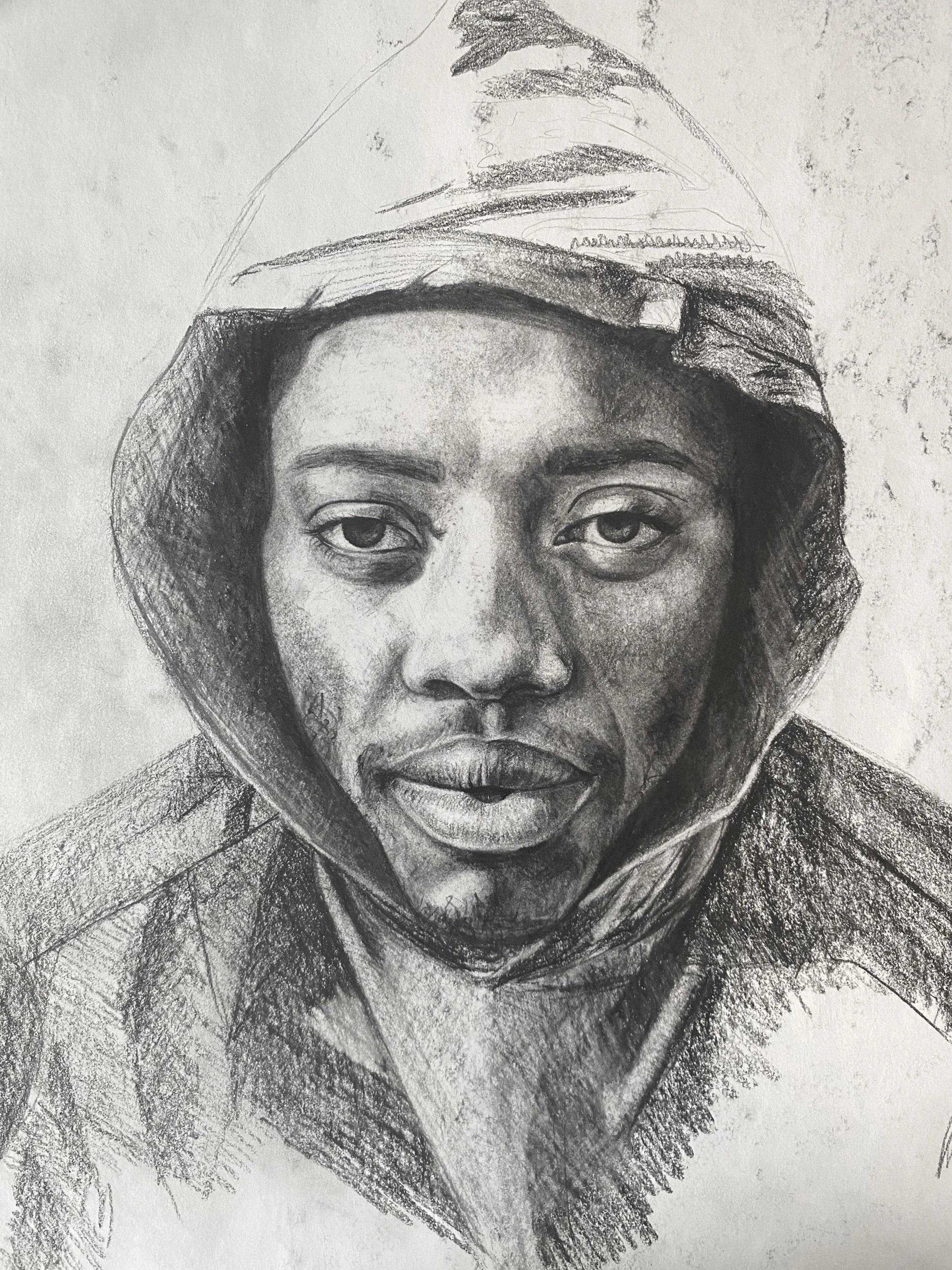 Charcoal on paper
20" x 12"