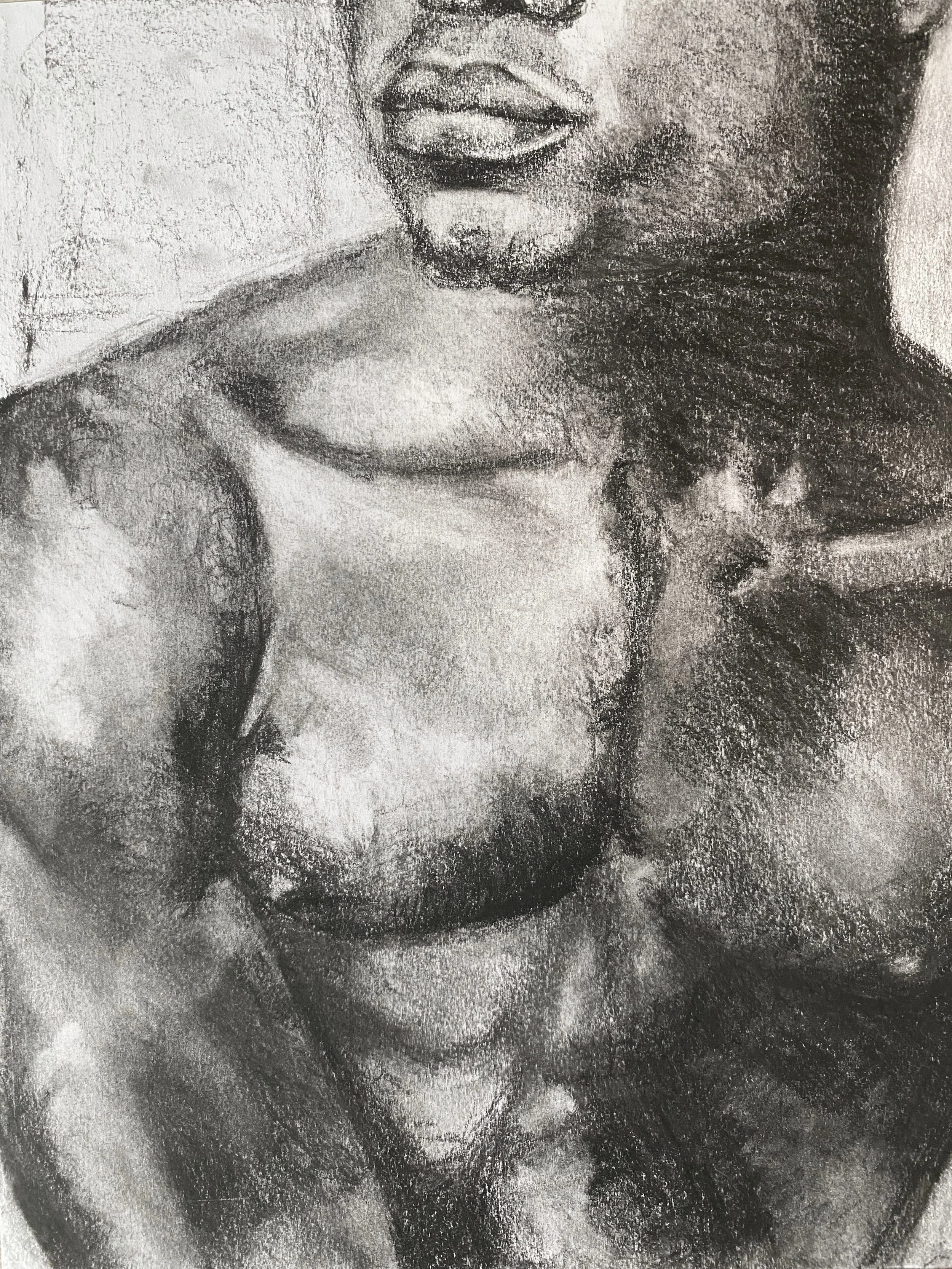 Charcoal on paper
20" x 12"