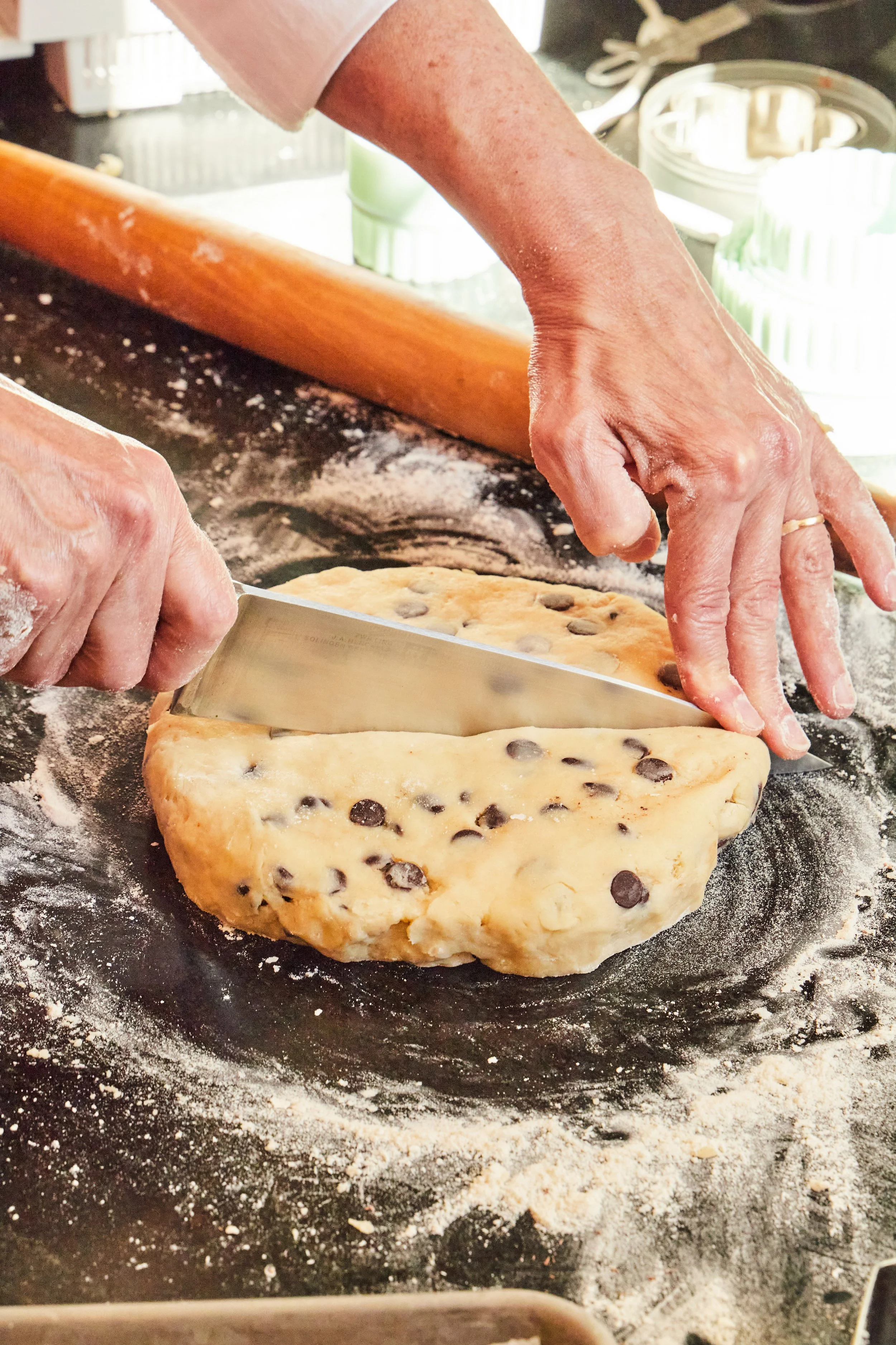 Cookbook photography for Chicago bakery cookbook.