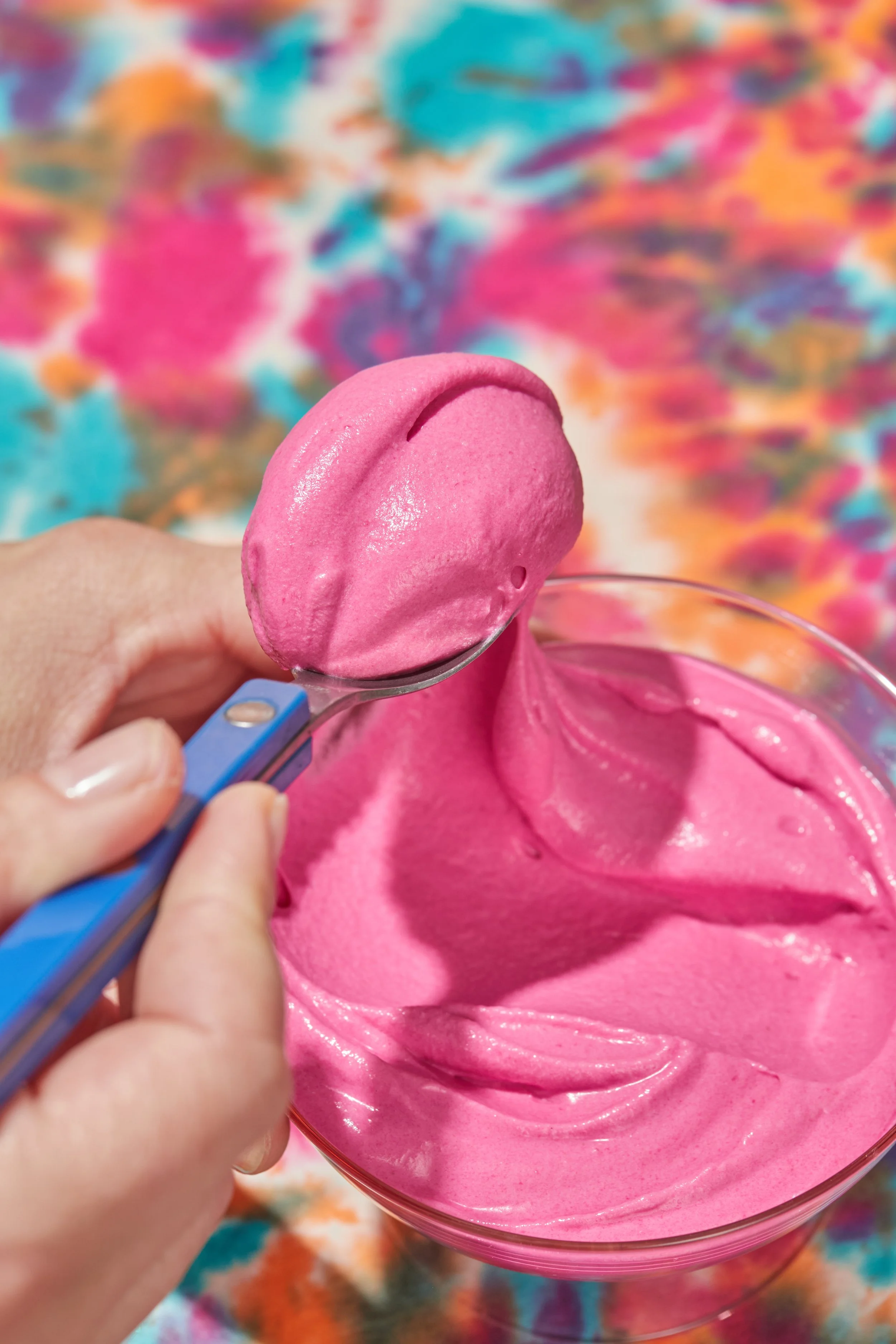 Styled ingredients photographed during development for a cookbook.