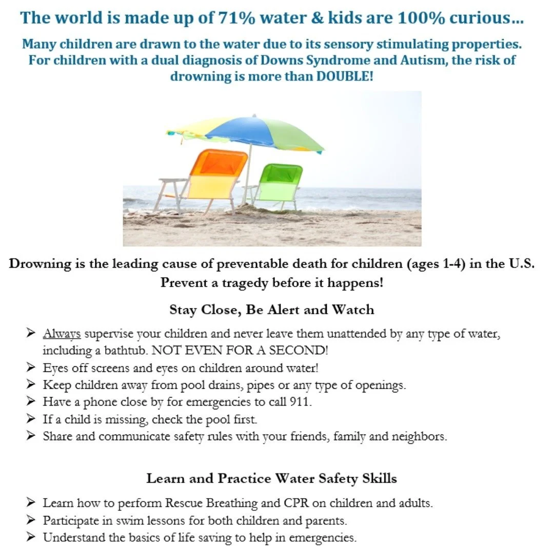 Check out these helpful tips on water safety and practicing water safety skills!