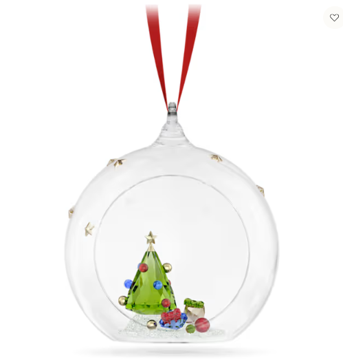 Holiday Cheers Tree and Gifts Ball Ornament