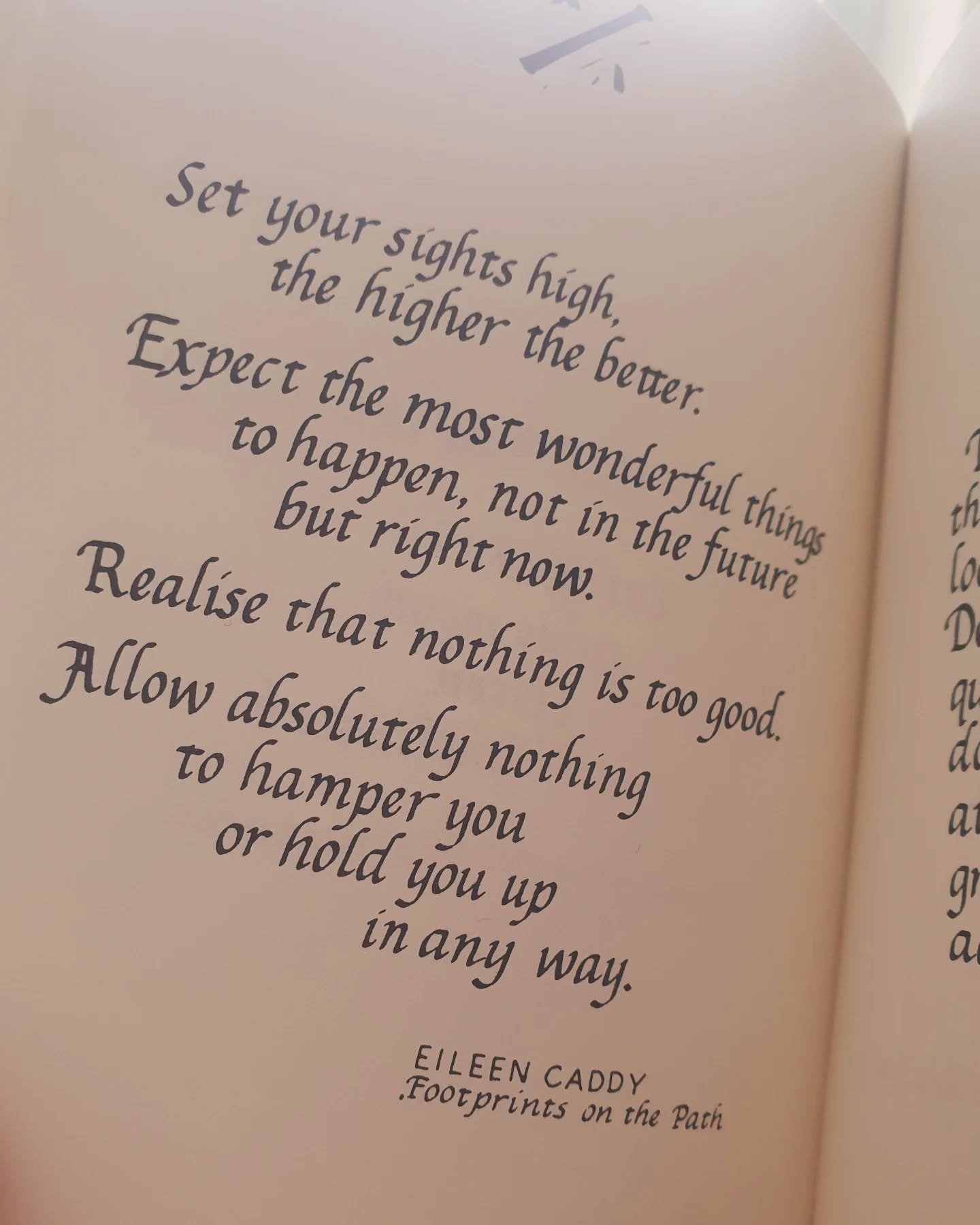 Set your sights high,  the higher the better! 🌟