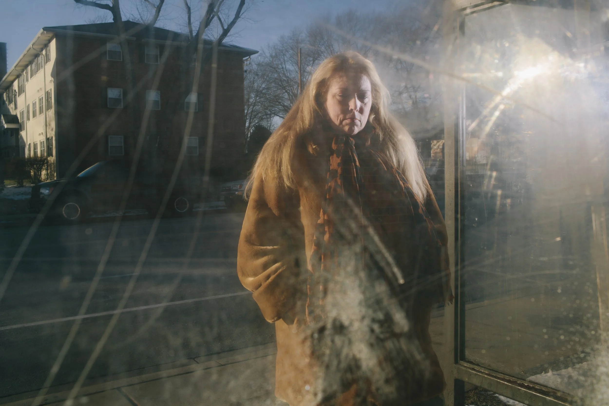 (photo by Lexey Swall) Washington, D.C., 2014: Barbara Amaya, 58, is an advocate against human trafficking. The Arlington, Va. resident waited 40 years before telling the story of how she was sexually trafficked for nine years in New York City.