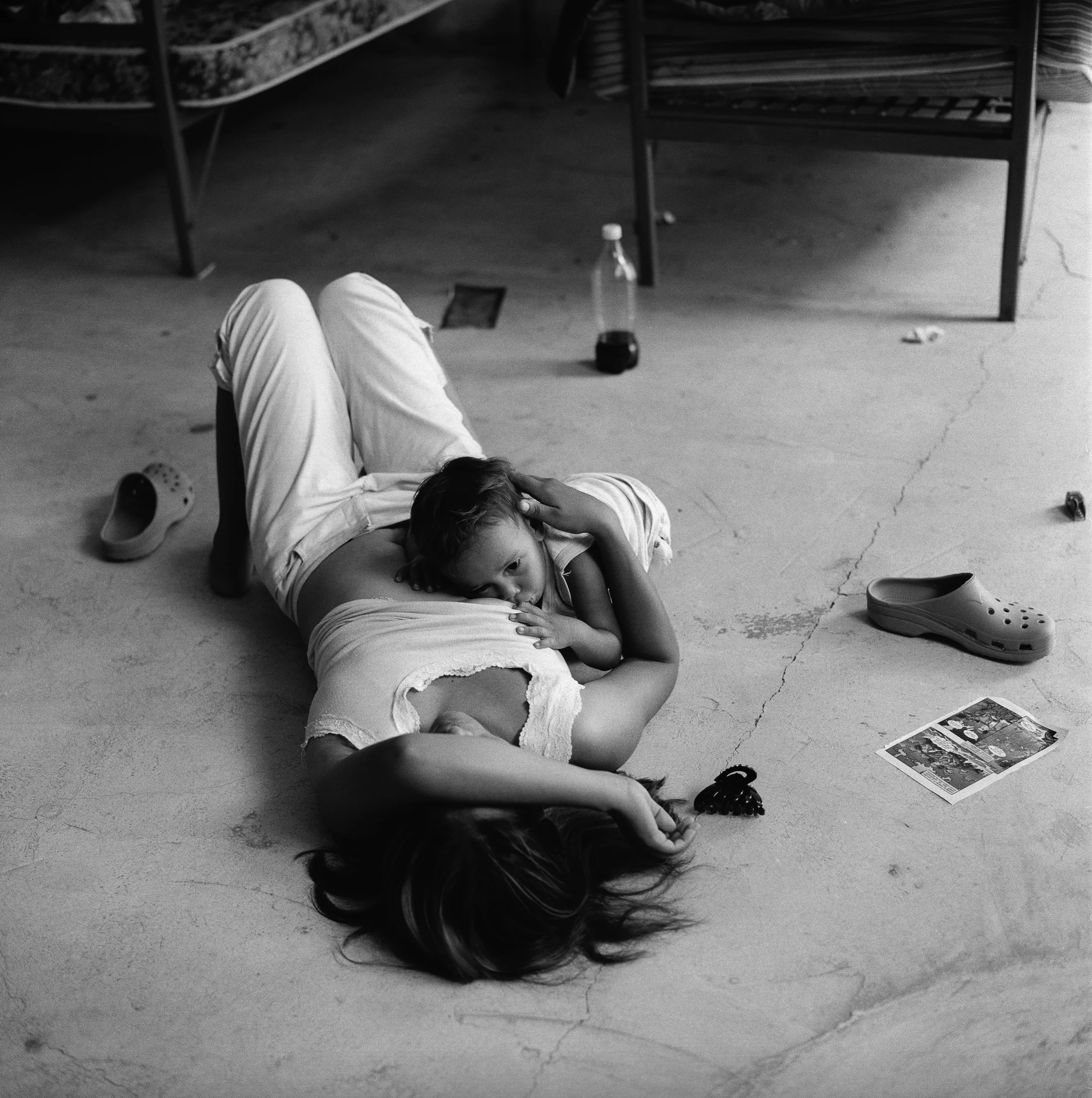 (photo by Michelle Frankfurter) Chiapas, Mexico, July 2010: Home of Mercy Migrant Shelter Arriaga, from the project, "Destino." 