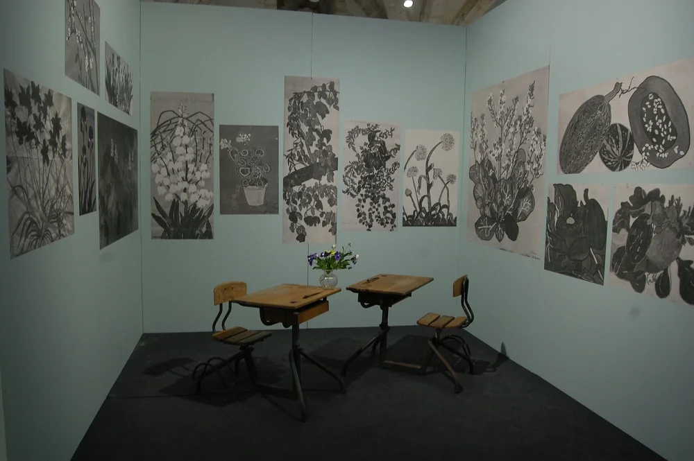 Vue de salle, exposition Helguy, l'Art en Liberté, Auxerre, 2022