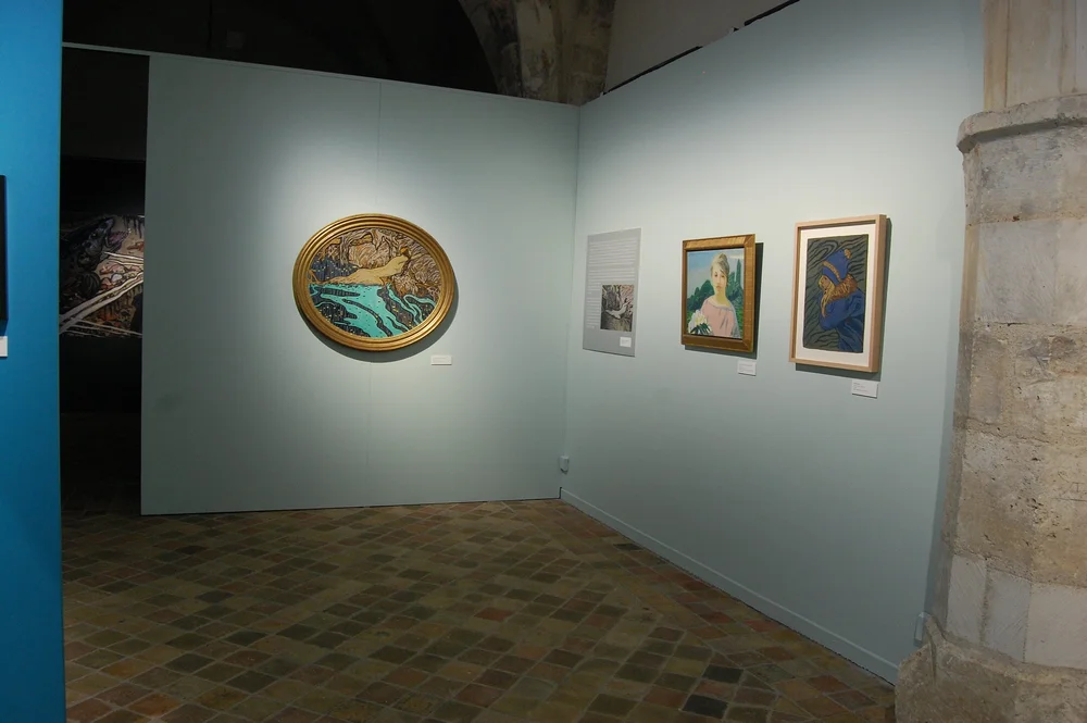 Vue de salle, exposition Helguy, l'Art en Liberté, Auxerre, 2022