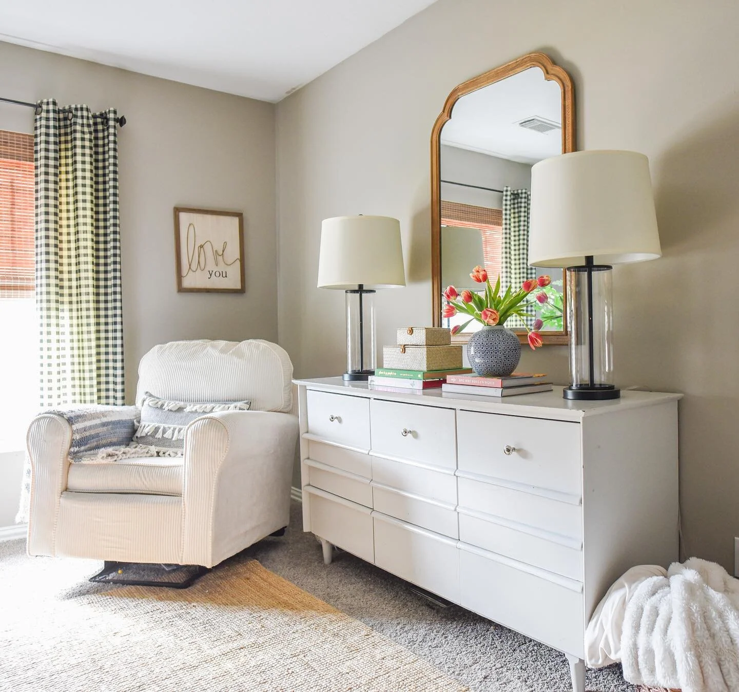 Nursery’s and Child Bedrooms have to be one of my favorite spaces to design. They’re so much fun! My advice when designing a nursery or a kids bedroom, stay away from themes and focus on the fact that they will need to grow in the space.