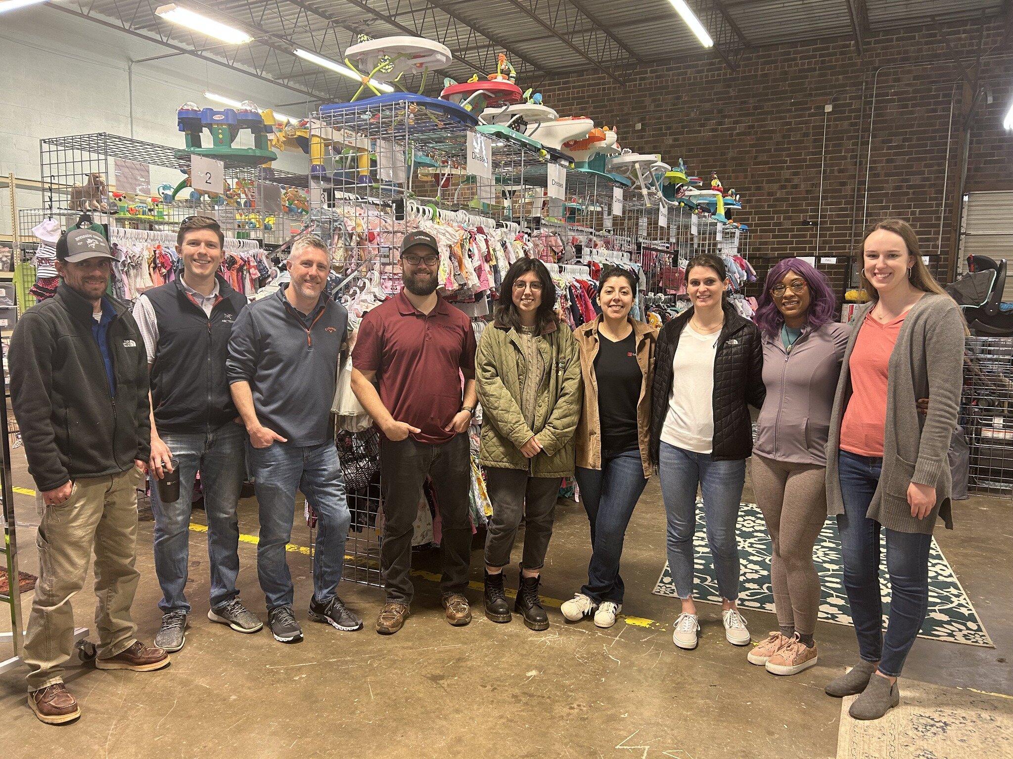 Volunteer highlight: 
A group from Landmark Builders came out and volunteered with us a few weeks ago! They did an awesome job rearranging in our resource center, organizing donations and building furniture. 

Thank you for your help!

Not everyone c