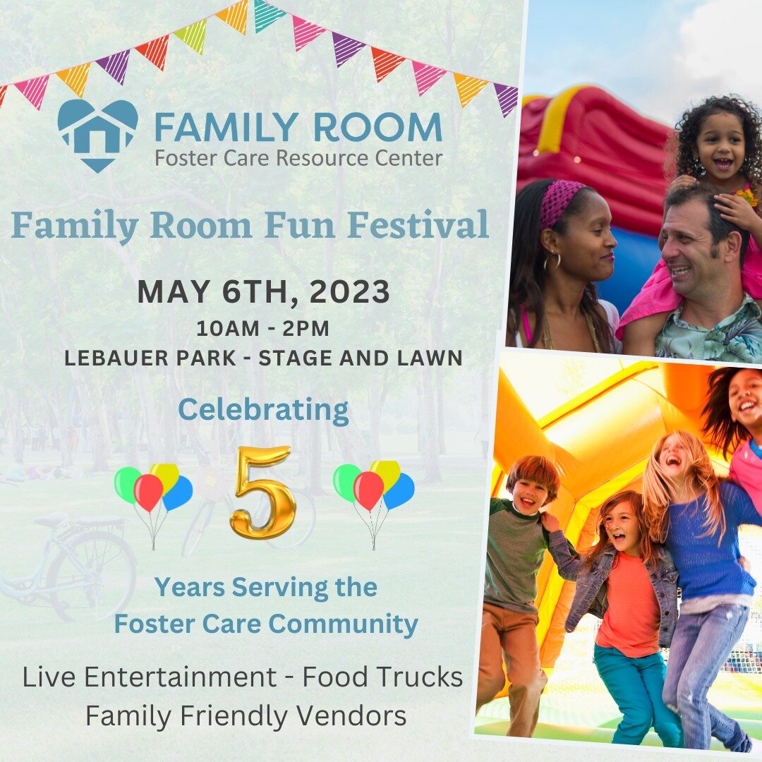 Family Room's Fun Festival is our BIGGEST event yet, and it's only 3 weeks away!! 

If you or your employer have considered being a sponsor, now is the time to do it! To get your name and logo on the signs, we need to close sponsorships by this Frida