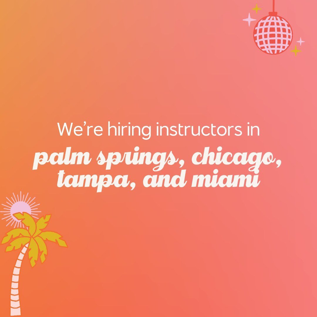 📣 Calling all yoga instructors in Palm Springs, Chicago, Tampa, and Miami - we're hiring! ☀️⁠
⁠
Join The Balanced Bachelorette team and bring zen to brides and their bach crew during their crazy, fun weekend! Know someone who might be the perfect fi