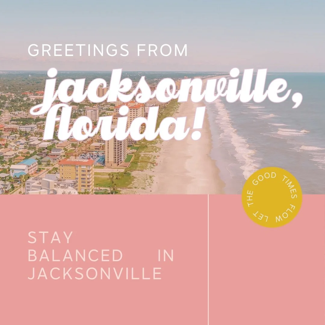 Did you hear the news? 🥳

You can book your movement and wellness classes with The Balanced Bachelorette in Jacksonville, FL now! 💖🌴

Interested in learning more? Heading there for a weekend of celebrating? Let us bring some zen to your weekend, t