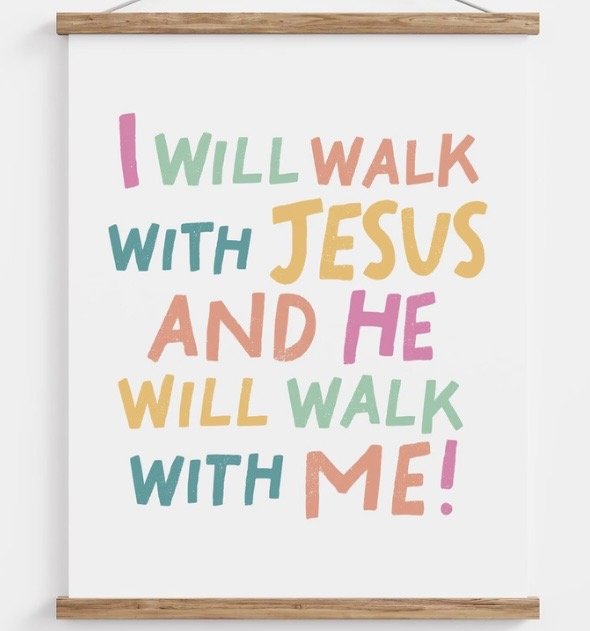 I Will Walk with Jesus - Our Closing Hymn
