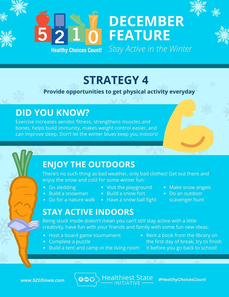 5-2-1-0 Healthy Choices Count! Feature — Iowa Healthiest State Initiative