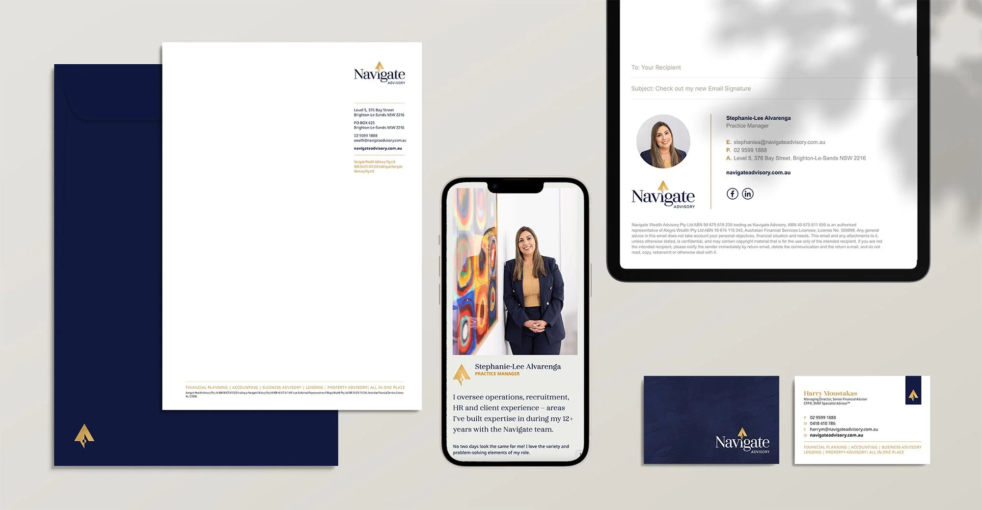 finance industry branding