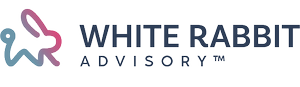 White Rabbit Advisory Branding logo