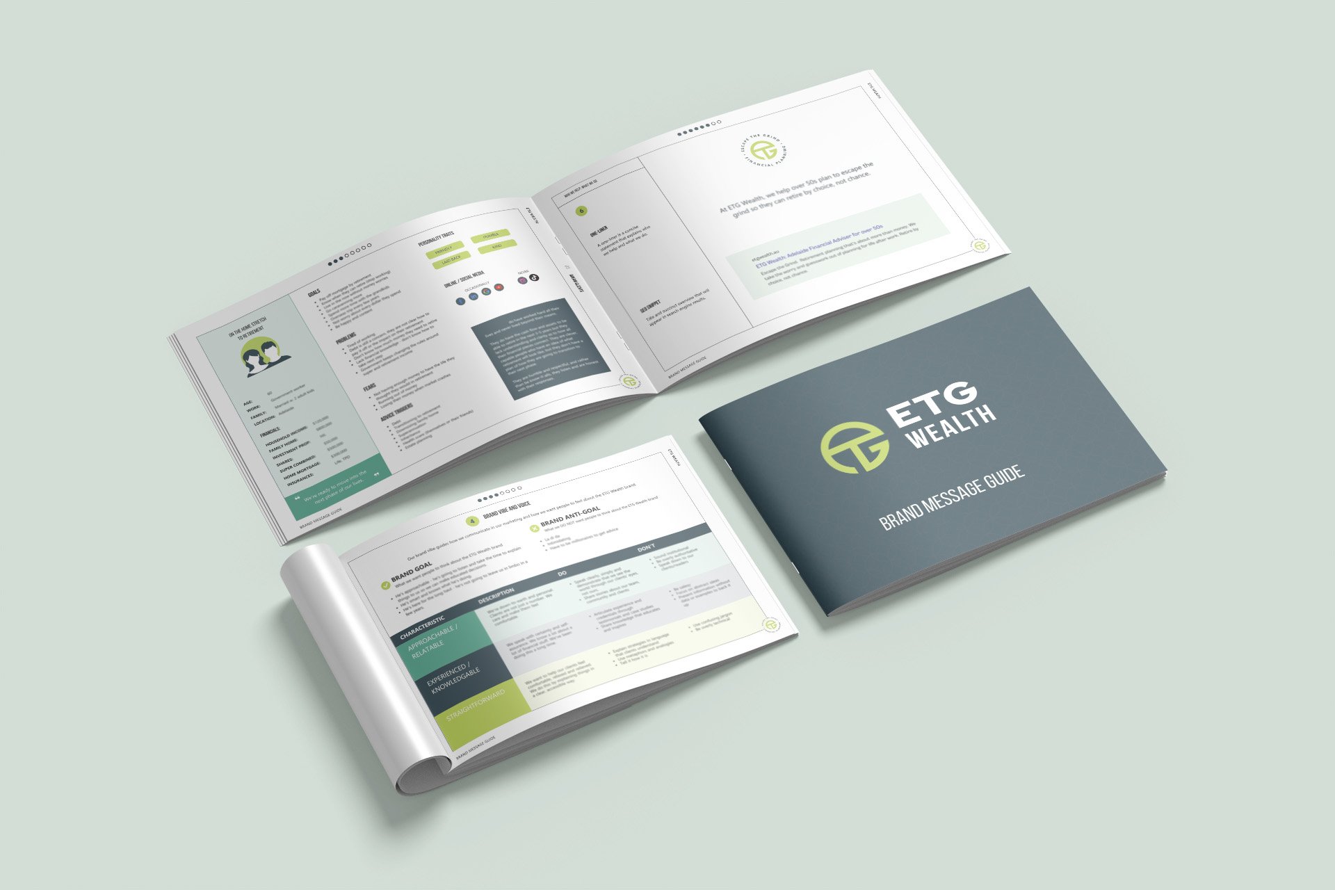 ETG Wealth Brand, Message, Website + Compliance Docs