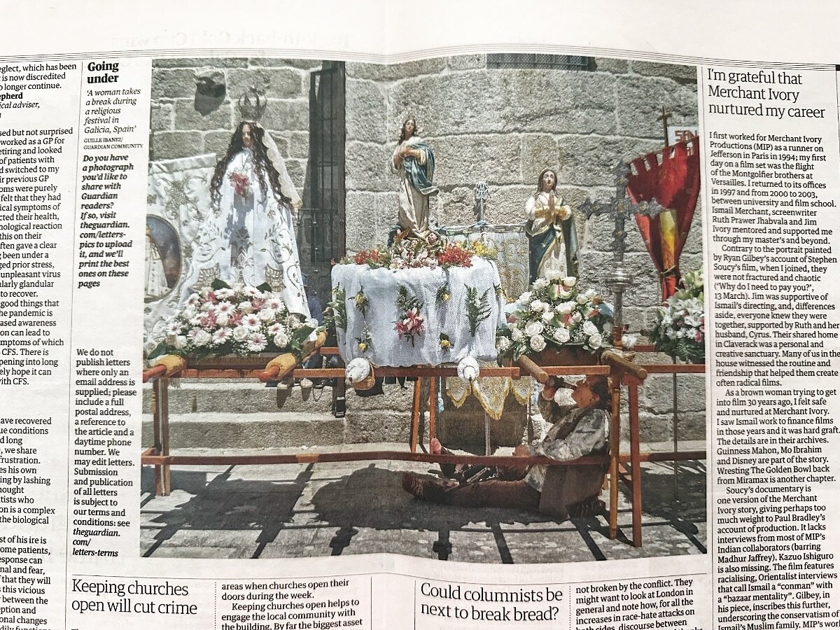 Very happy that the cover of my upcoming photobook &lsquo;Tierra Santa&rsquo; was featured in the&nbsp;@guardian&nbsp;on Saturday, my fav newspaper!

This also coincides when it&rsquo;s just two weeks left to order the book from&nbsp;@eyeshot_magazin