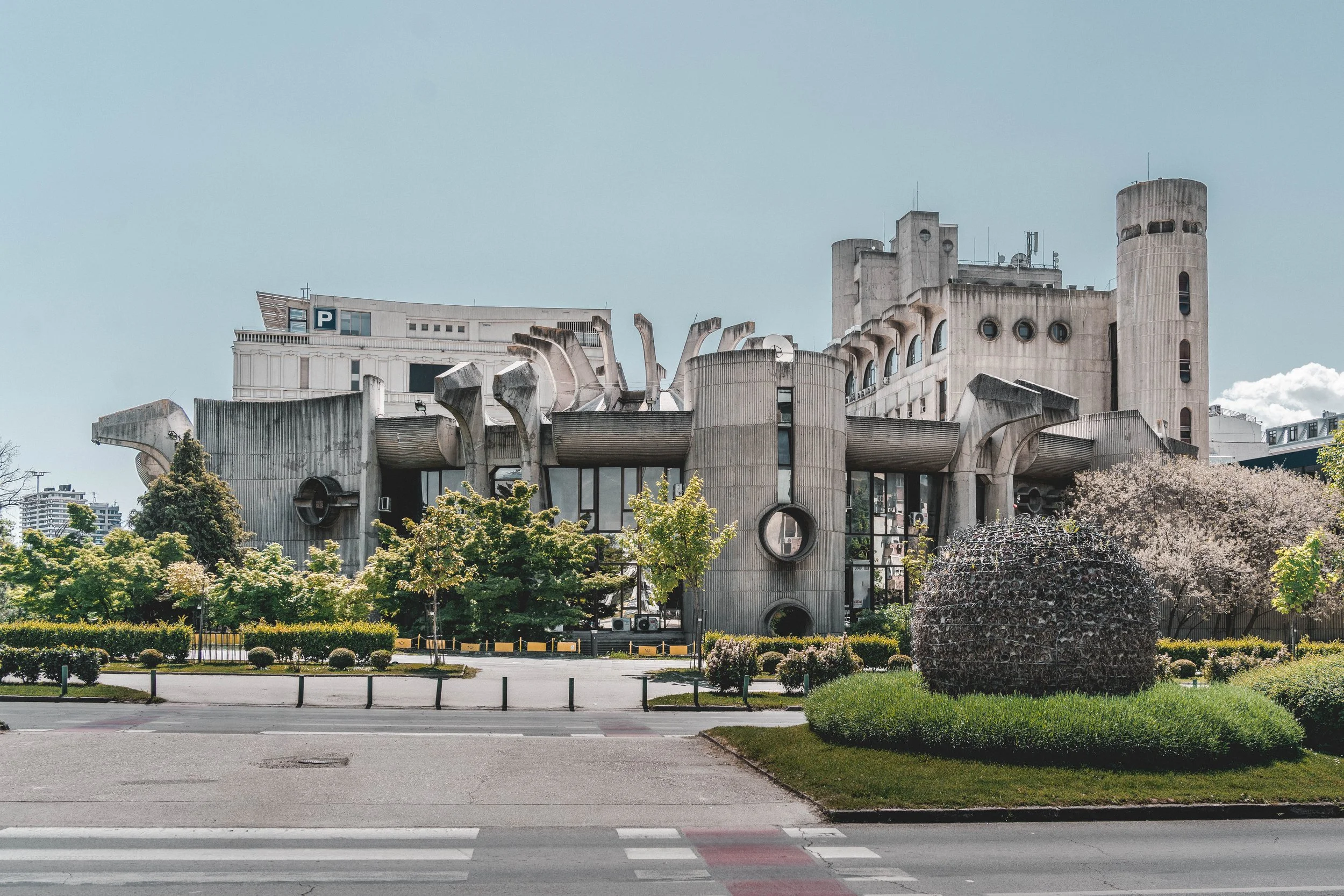Post Administration of North Macedonia - Skopje - Brutalist Architecture