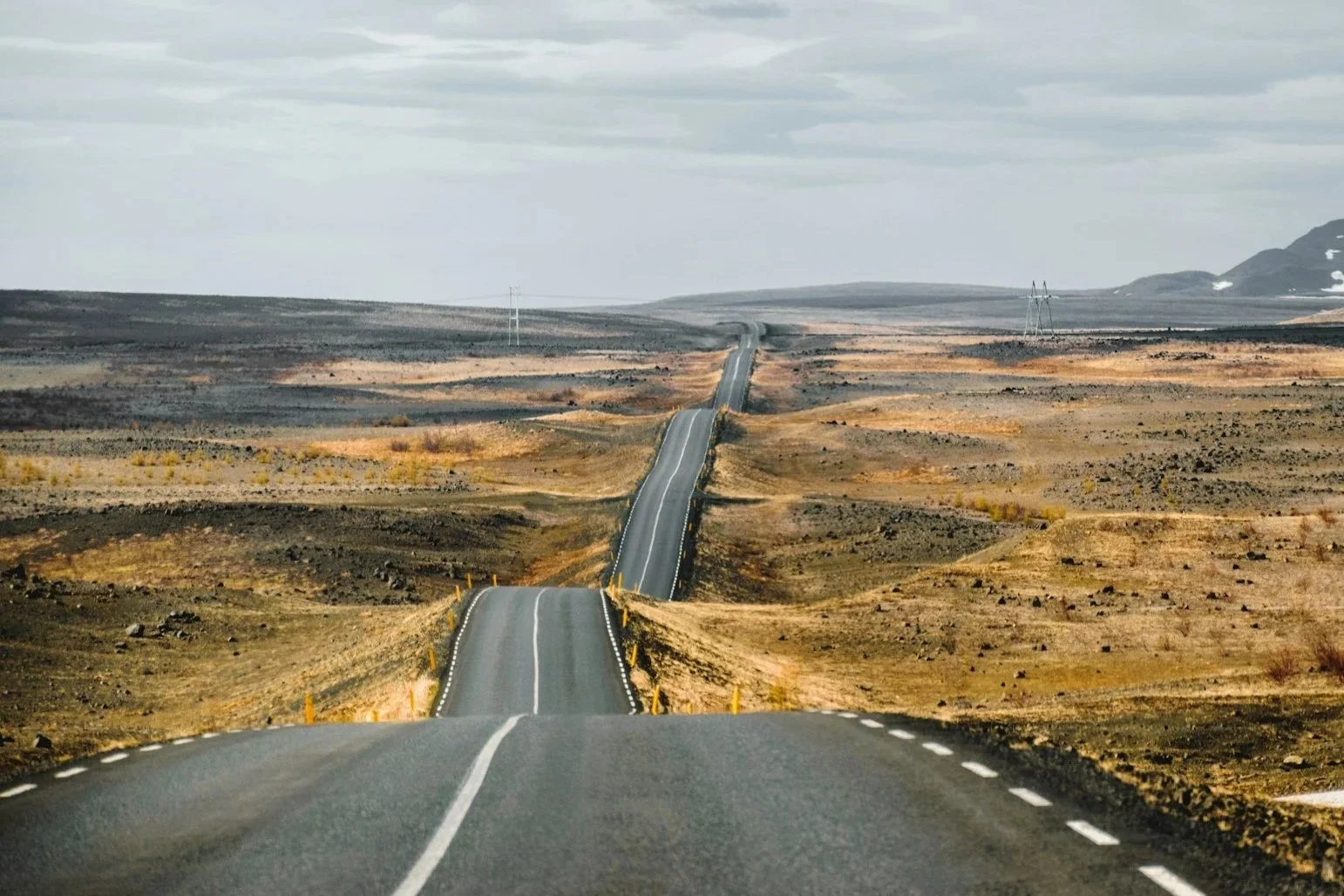 A windy and hilly road that guarantees an unpredictable ride.
