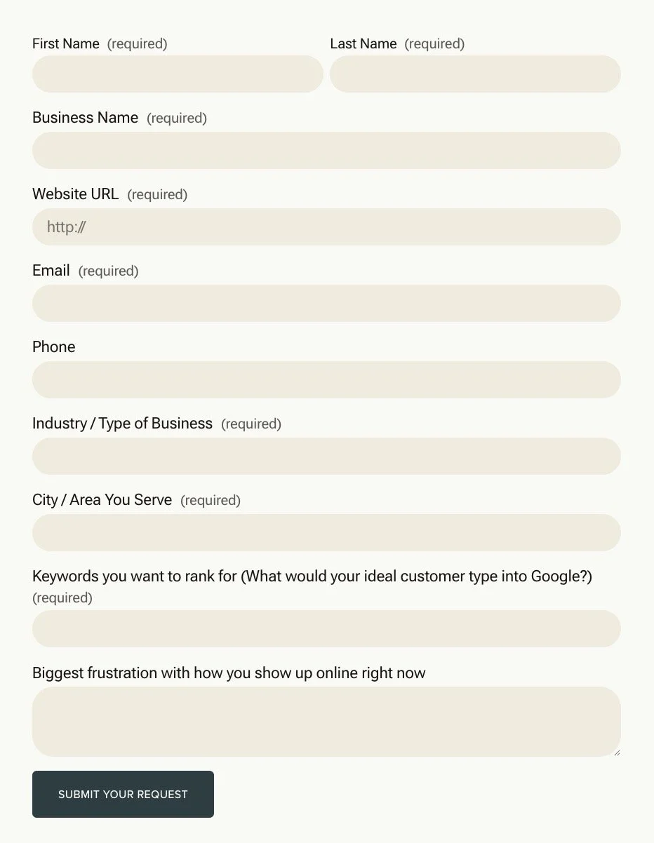 Miniature image of the free assessment submission form