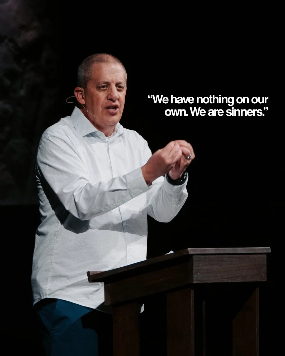 The fruit within us is the result of the Father&rsquo;s work in us. 

When we step out of and into a life that is redeemed by the Cross we fulfill the life God wants us to live. 

We are redeemed and that is truly by the work of our Father. 

Thank y