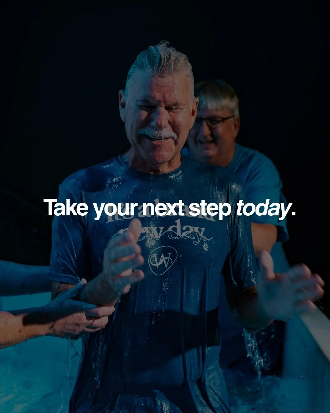 Here are 2 ways you can take your next step today &mdash;>

🌱 Stepping Stones New Membership Class &mdash; March 15th at 3:30PM located here on campus!

🌊 Baptism Sunday | March 22nd at our 11am service

For each of these events, be sure to regi