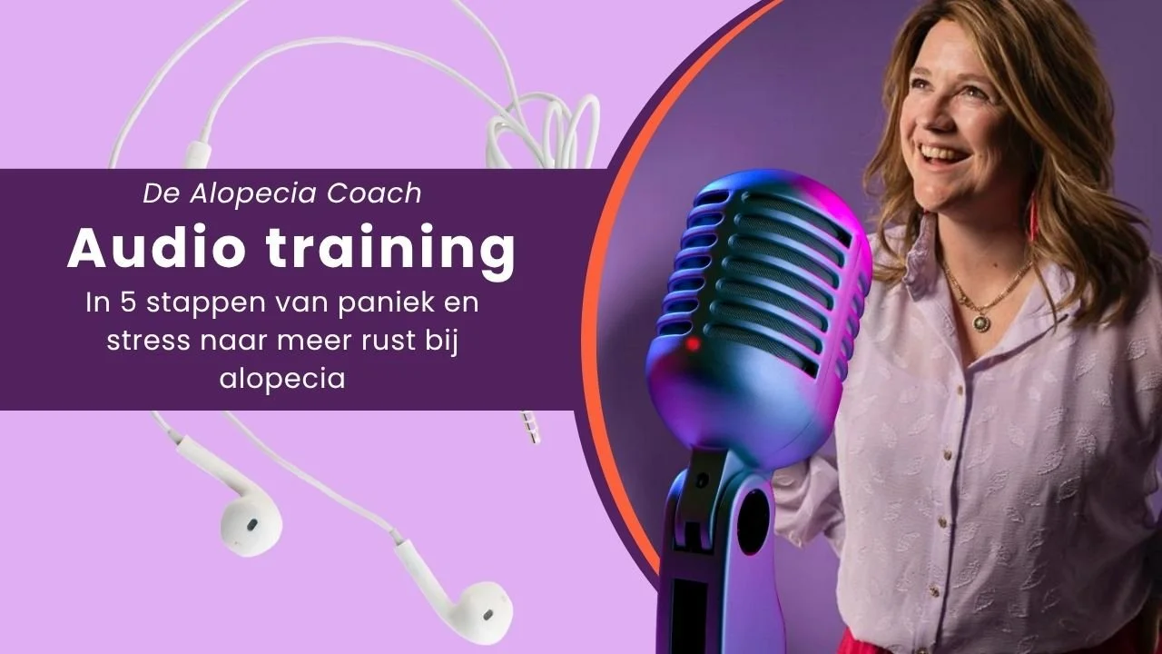 Deze audiotraining bij alopecia helpt bij stress, piekeren en spanning. Gericht op rust in hoofd en lichaam, zonder medische claims.
