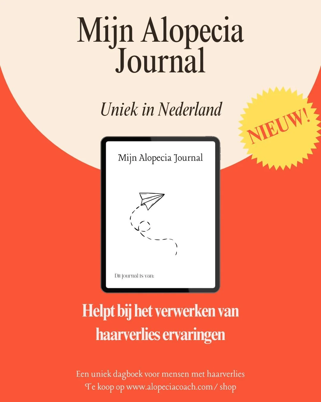 Het Alopecia Journal is jouw veilige plek om om te gaan met haarverlies