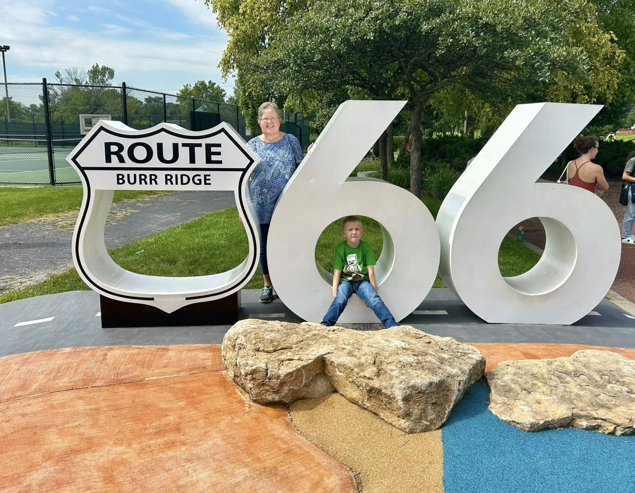 Route 66: Burr Ridge, Illinois