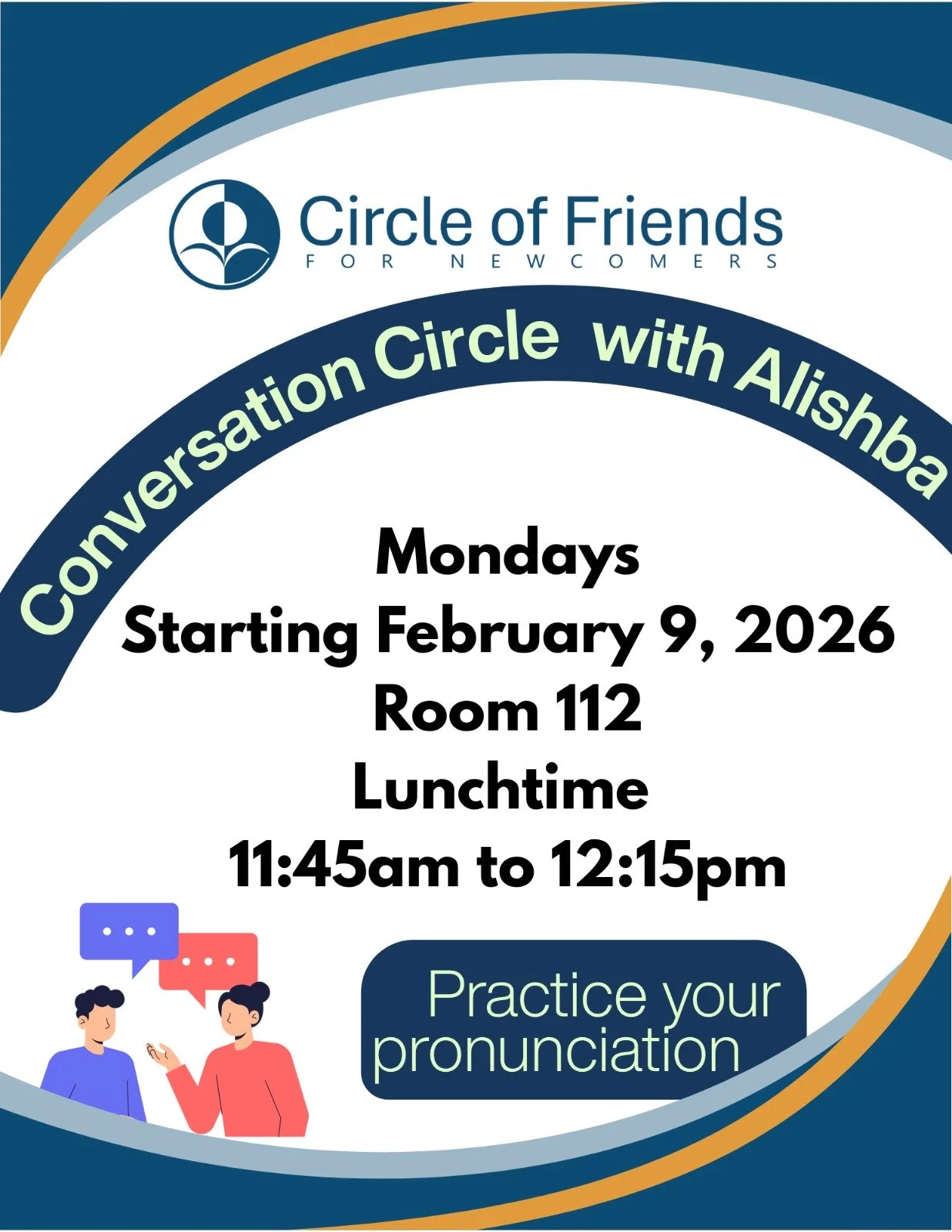 Monday Conversation Circles