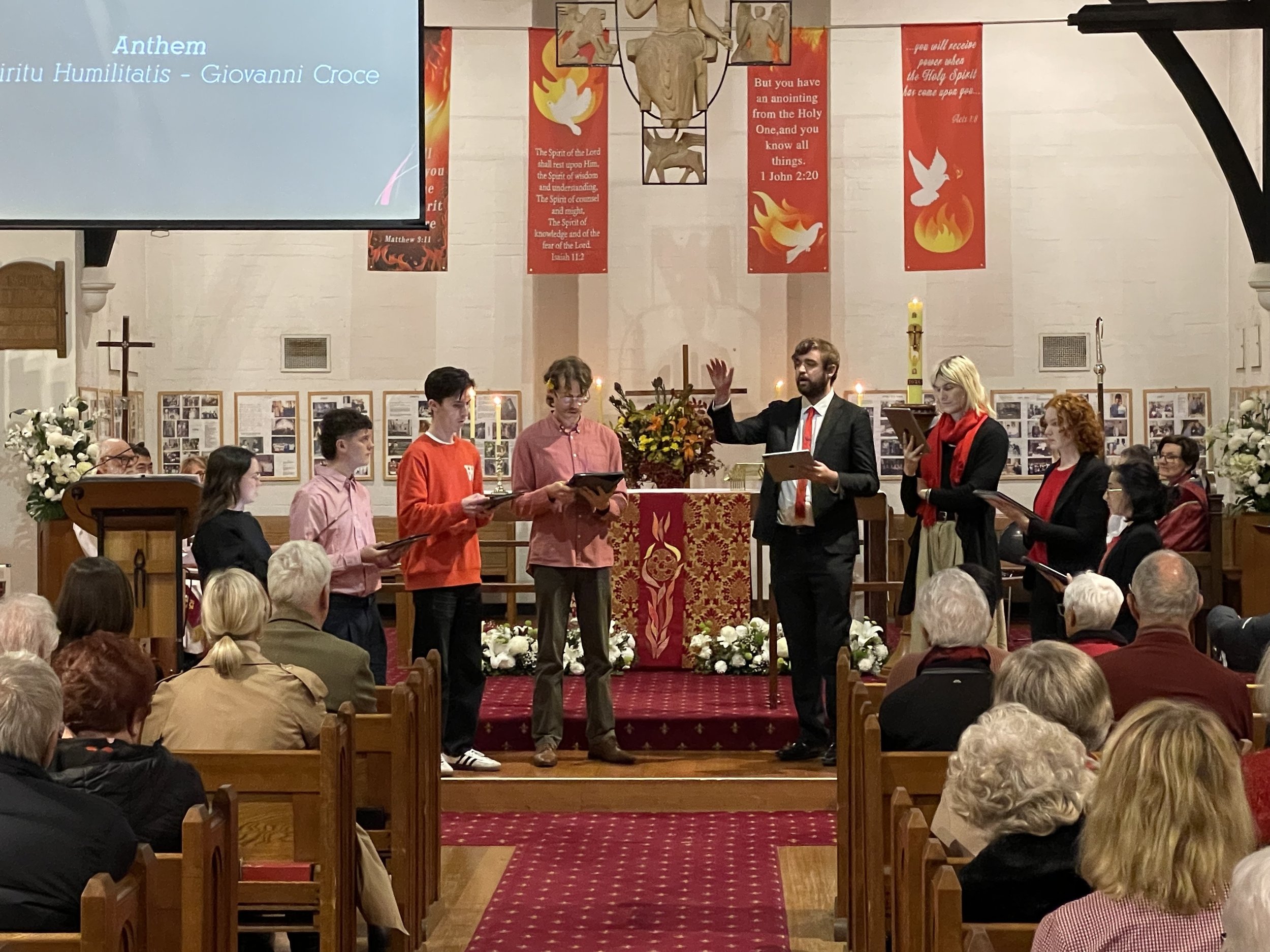 Combined Parishes Gather at St Dunstan’s for a Memorable Pentecost Evensong