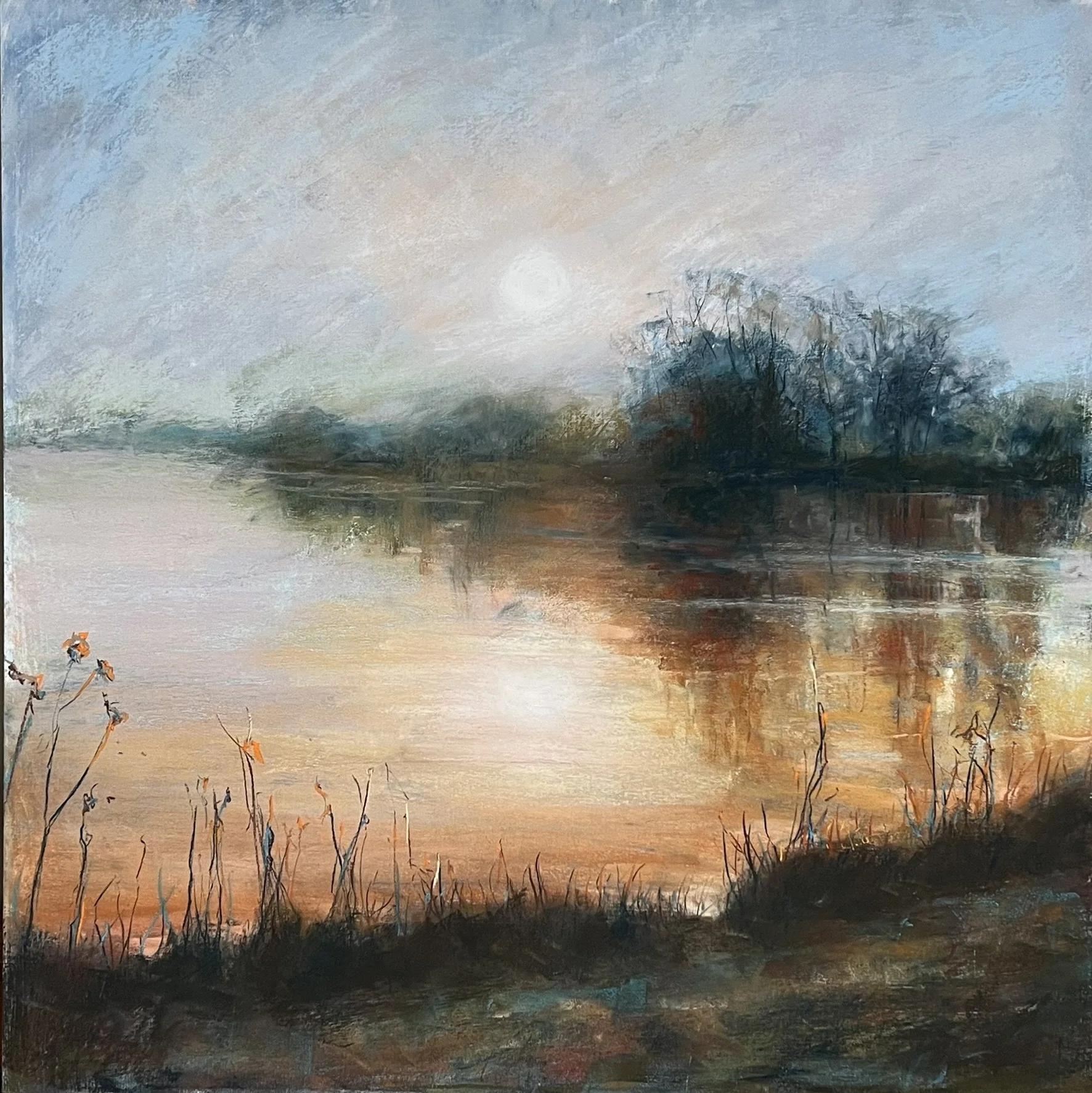 Come away with me- Chalk pastel 50 x 50cm £495