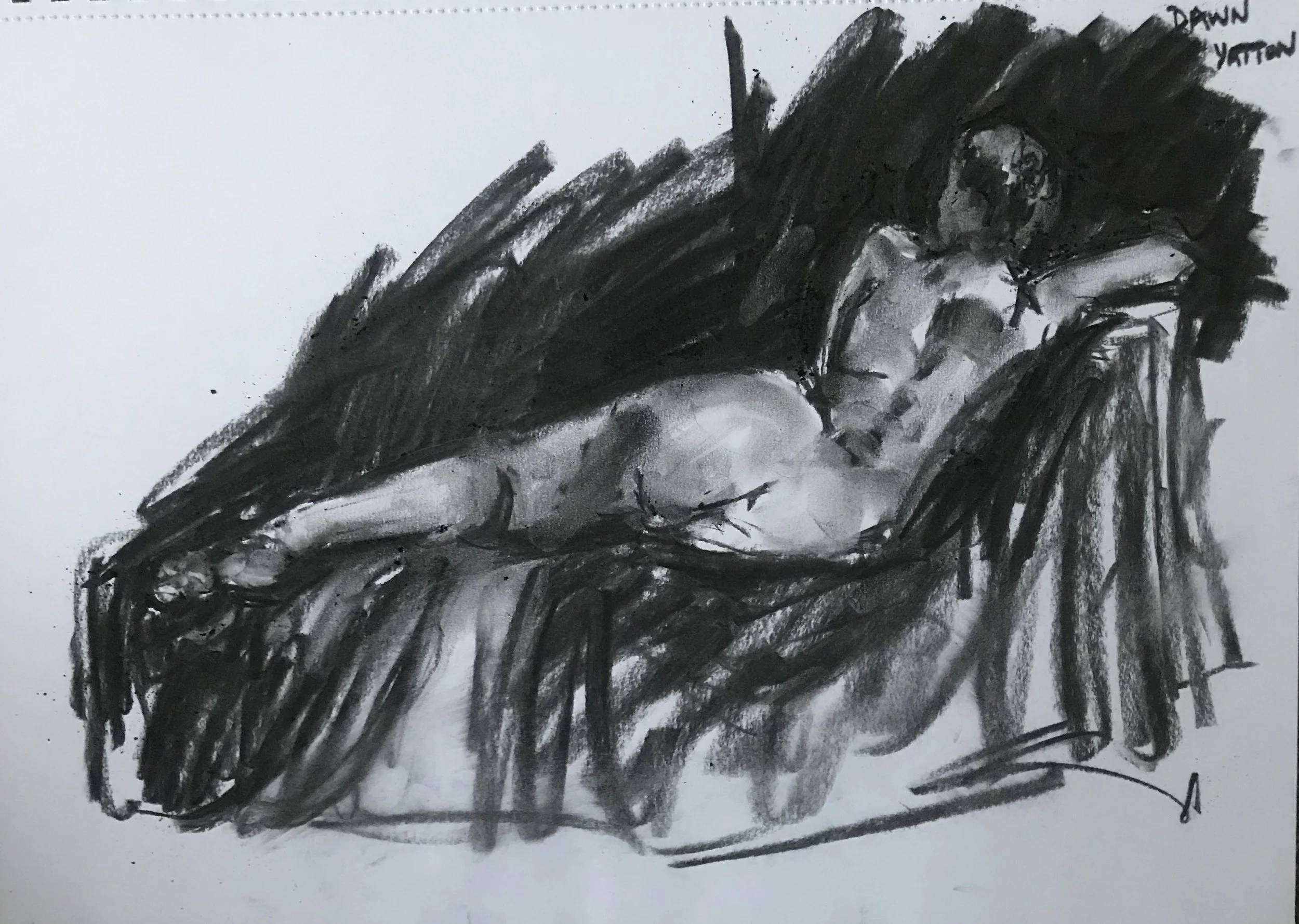 Loose figure drawing