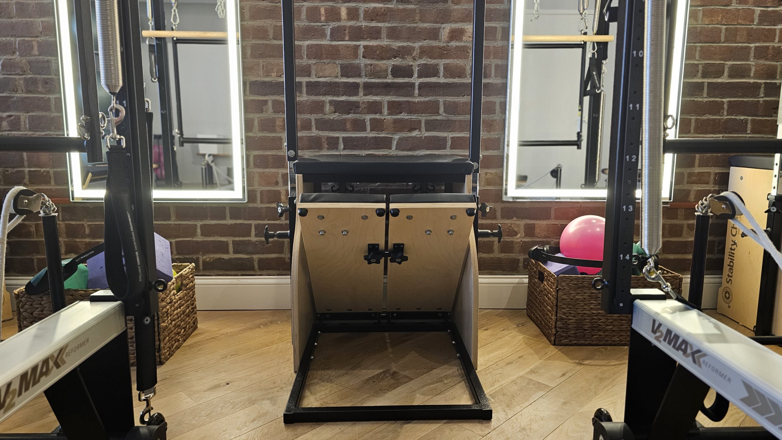 Private Pilates reformer training at Pilates Plus Red Bank