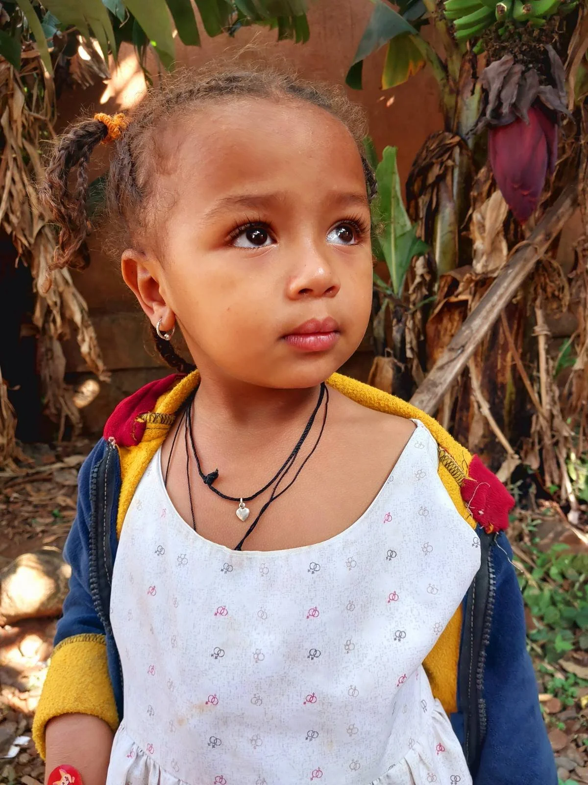 Tigist | Age 2 | Birthday 02/10/23 | She lives with her mother who works as a cleaner. 