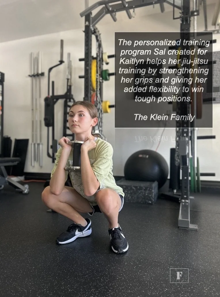 NFL Strength Coach Sal Alosi improving sport performance with Jiu jitsu athletes at Fortitude Gym HQ in Chandler Arizona