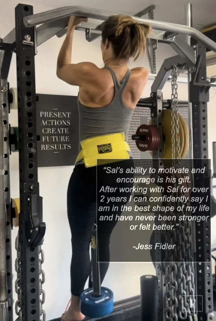 NFL Strength Coach Sal Alosi building muscle & strength with with busy parents at Fortitude Gym HQ in Chandler Arizona