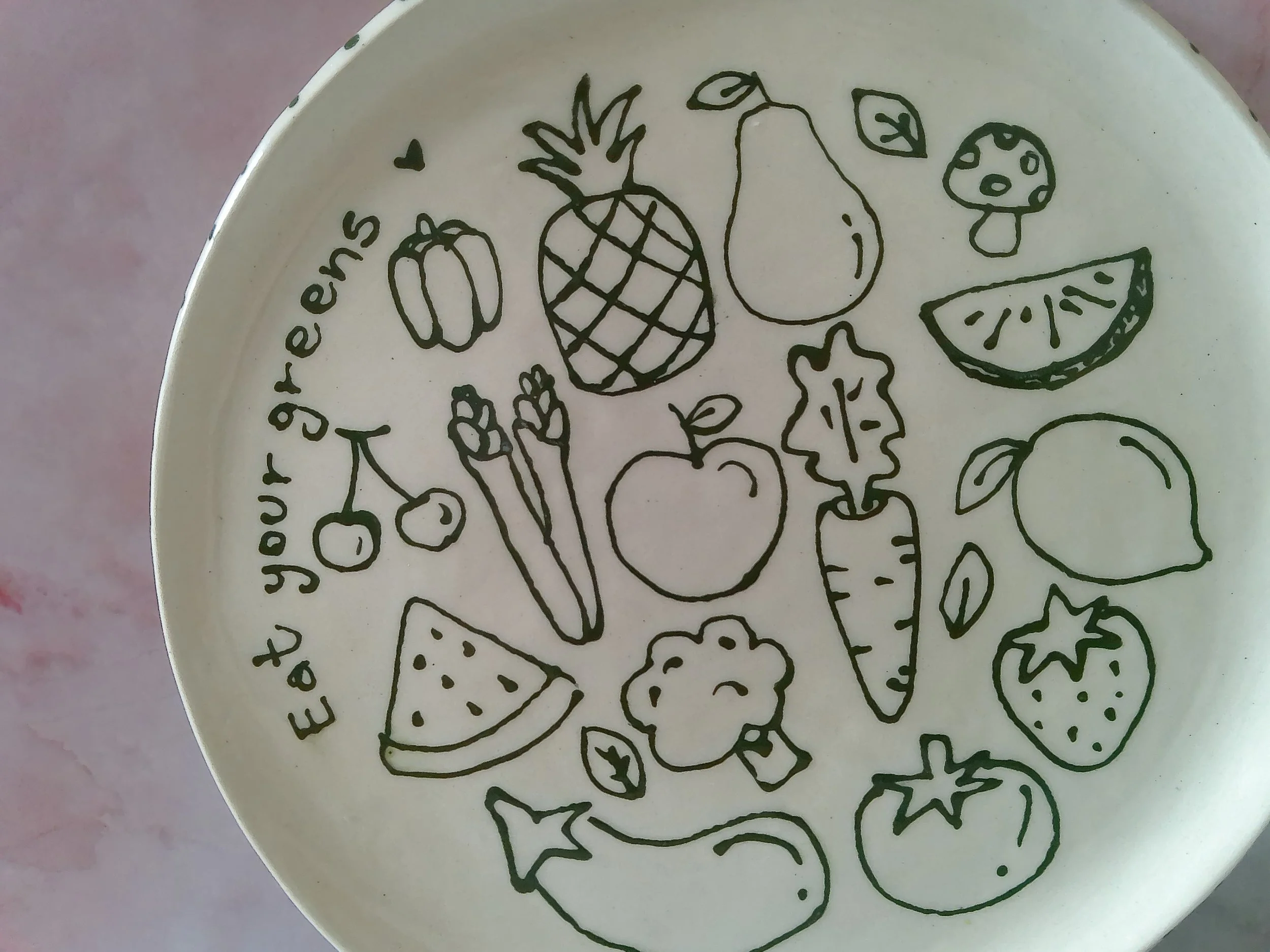 Eat Your Greens Plate