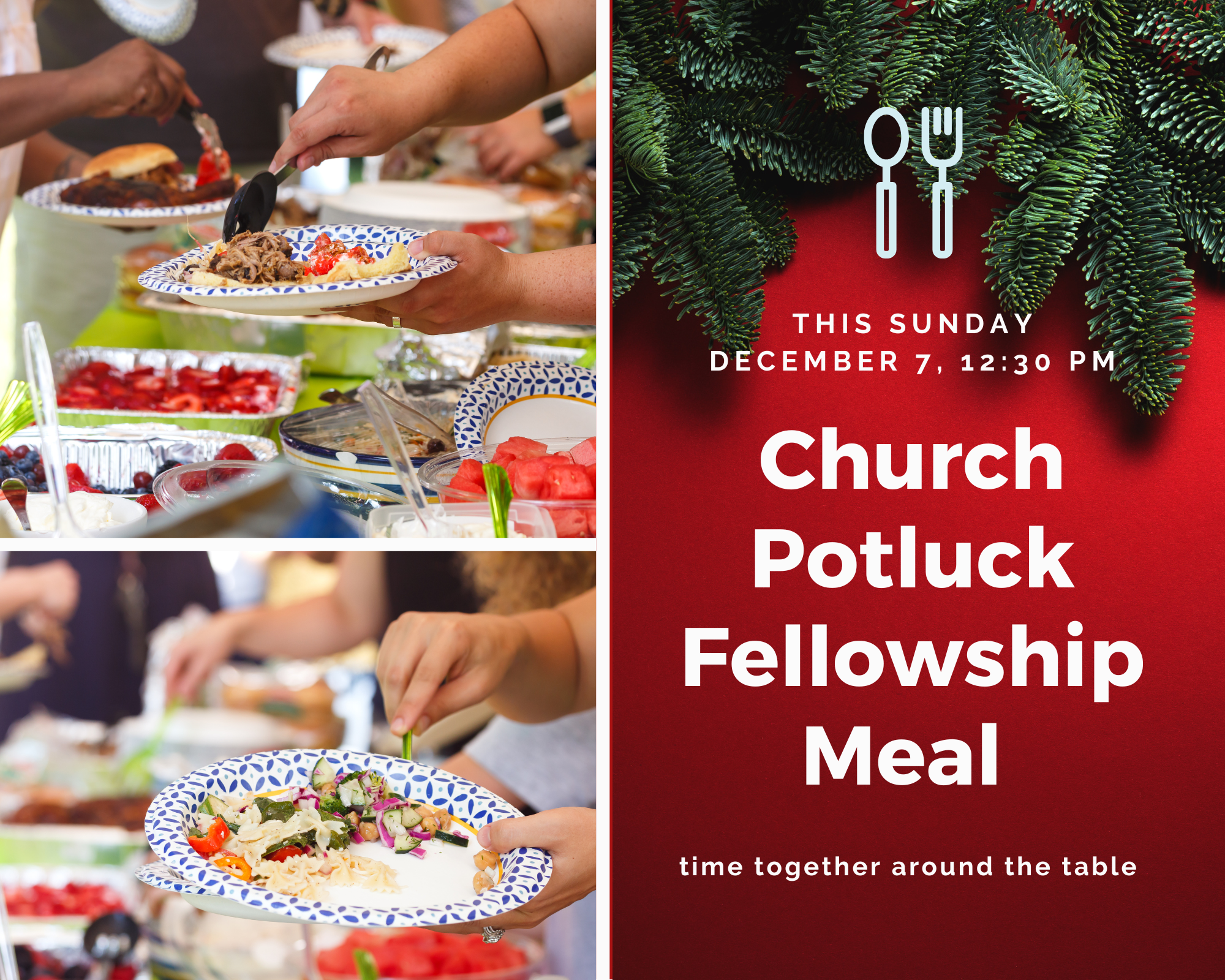 Potluck Fellowship Meal