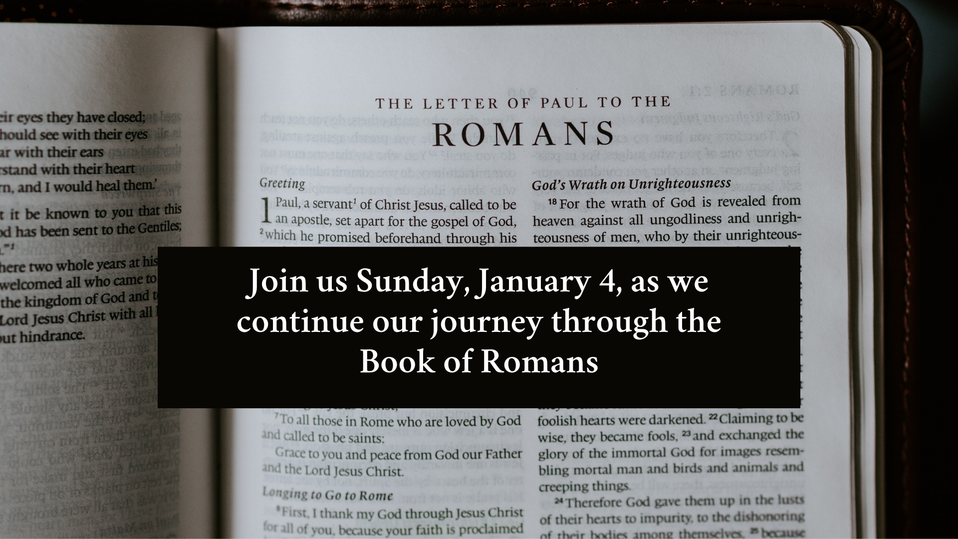 Romans Study Resumes