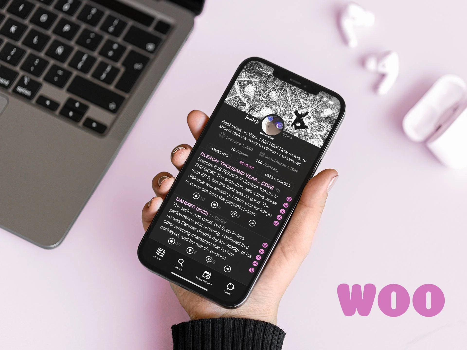 Woo Entertainment iPhone App