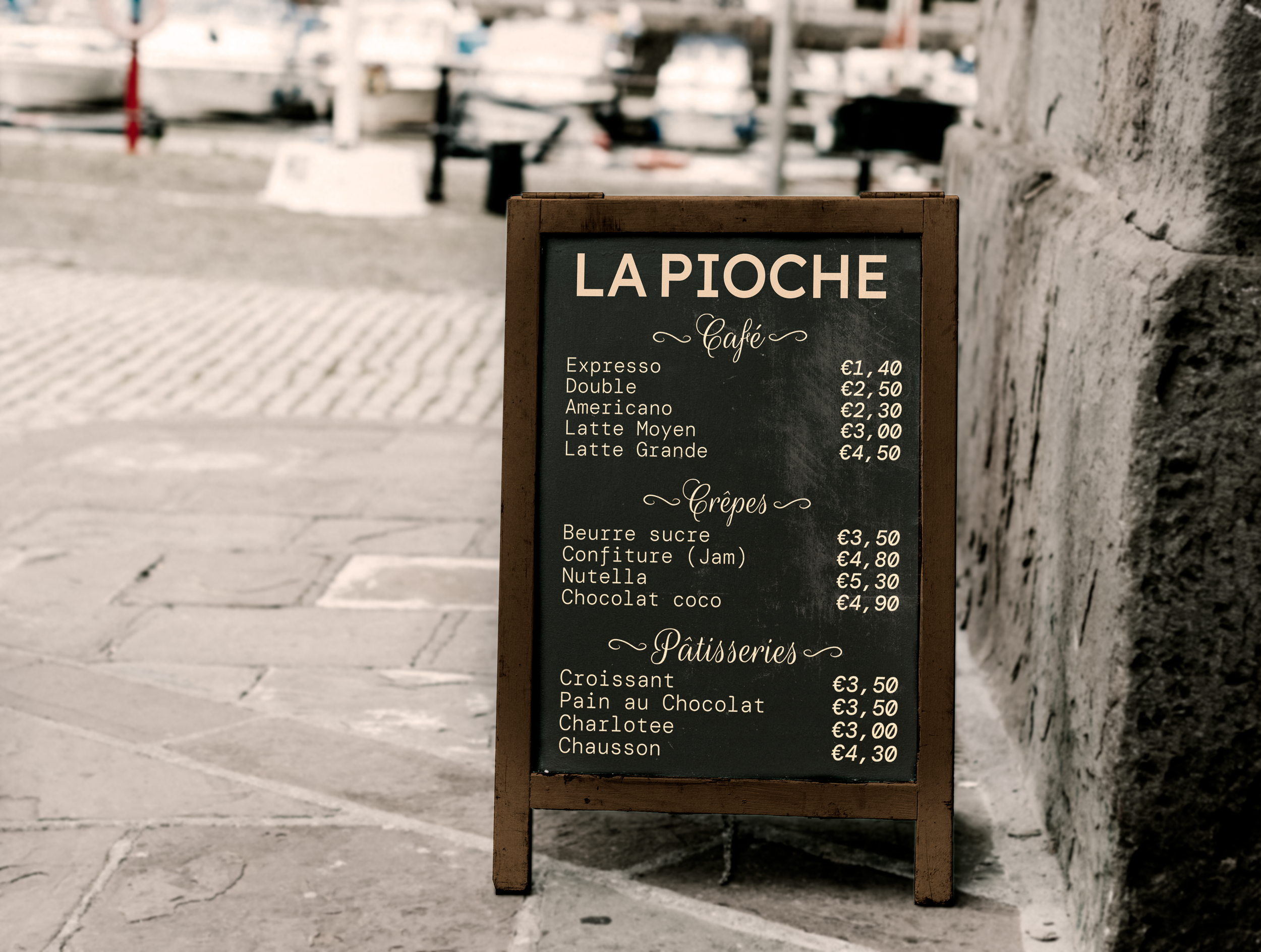 Sidewalk sign