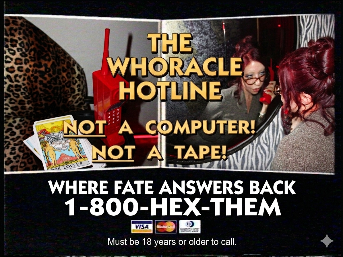 THE WHORACLE™ HOTLINE READING