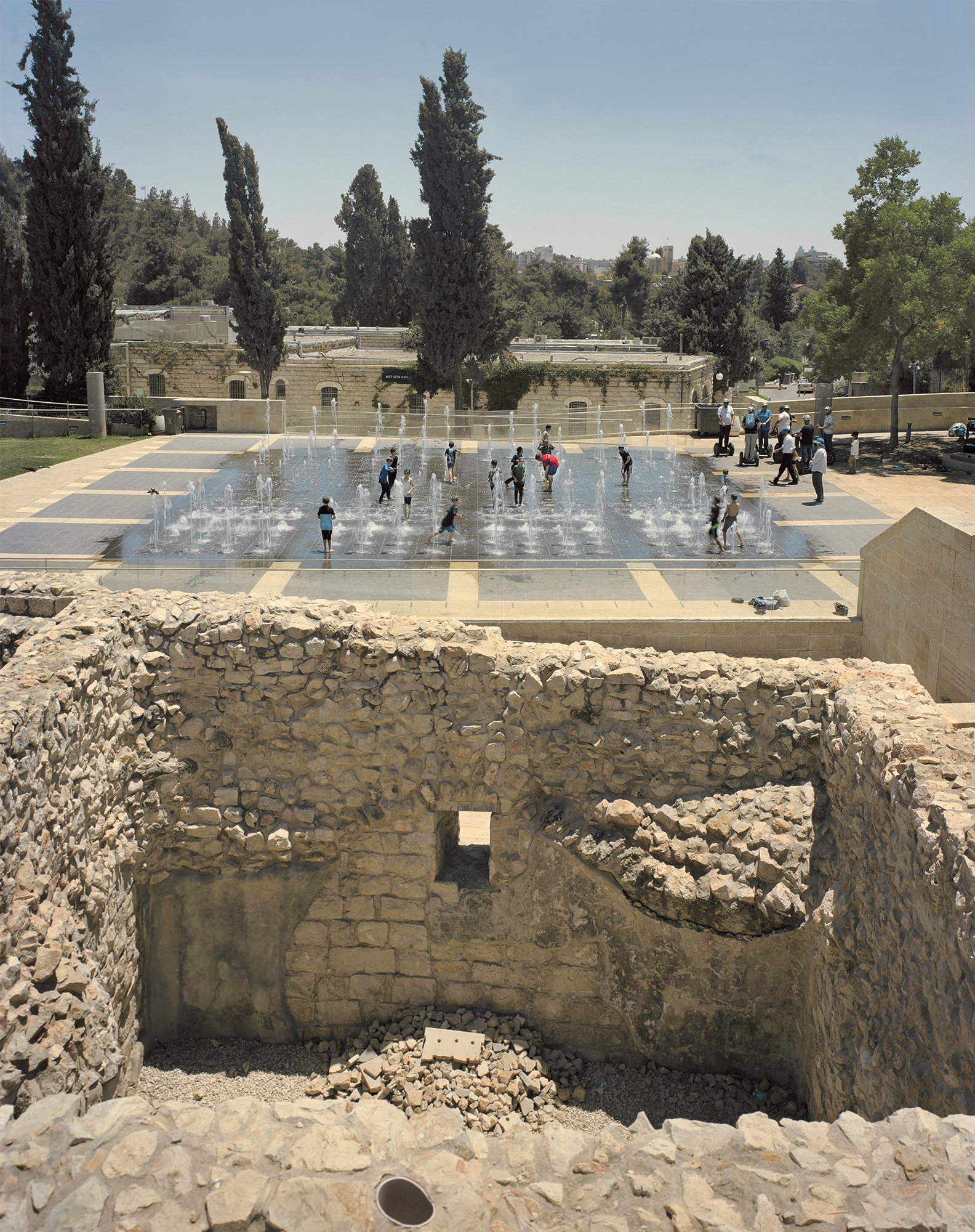  Ruins Fountain, Jerusalem. 2022. 