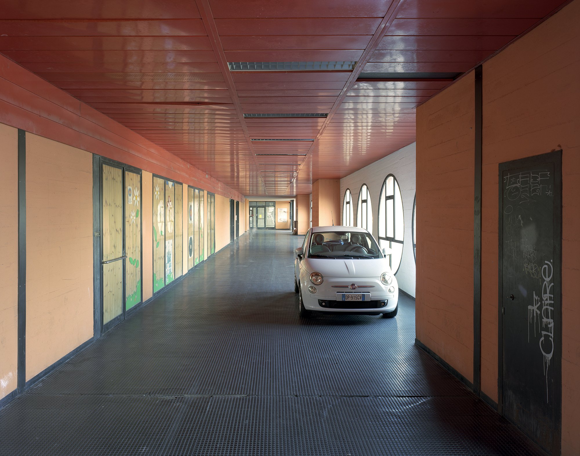  Fiat in Hallway, Melara. Trieste. 2016. 