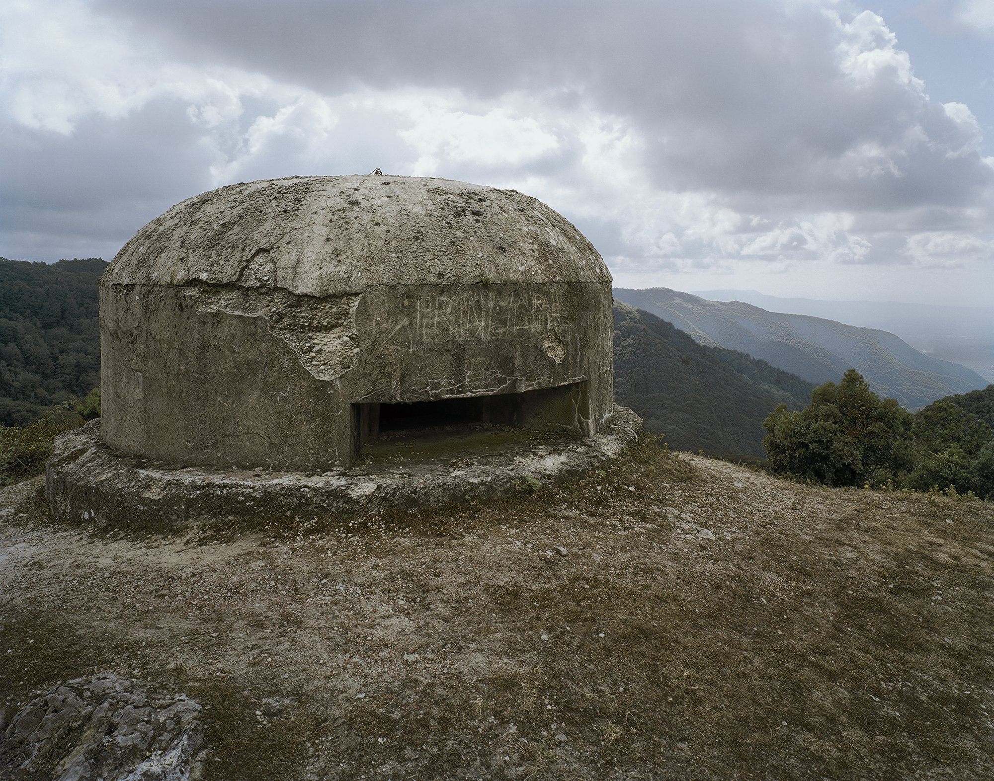  WWII Bunker, Aspromonte. 2001. 