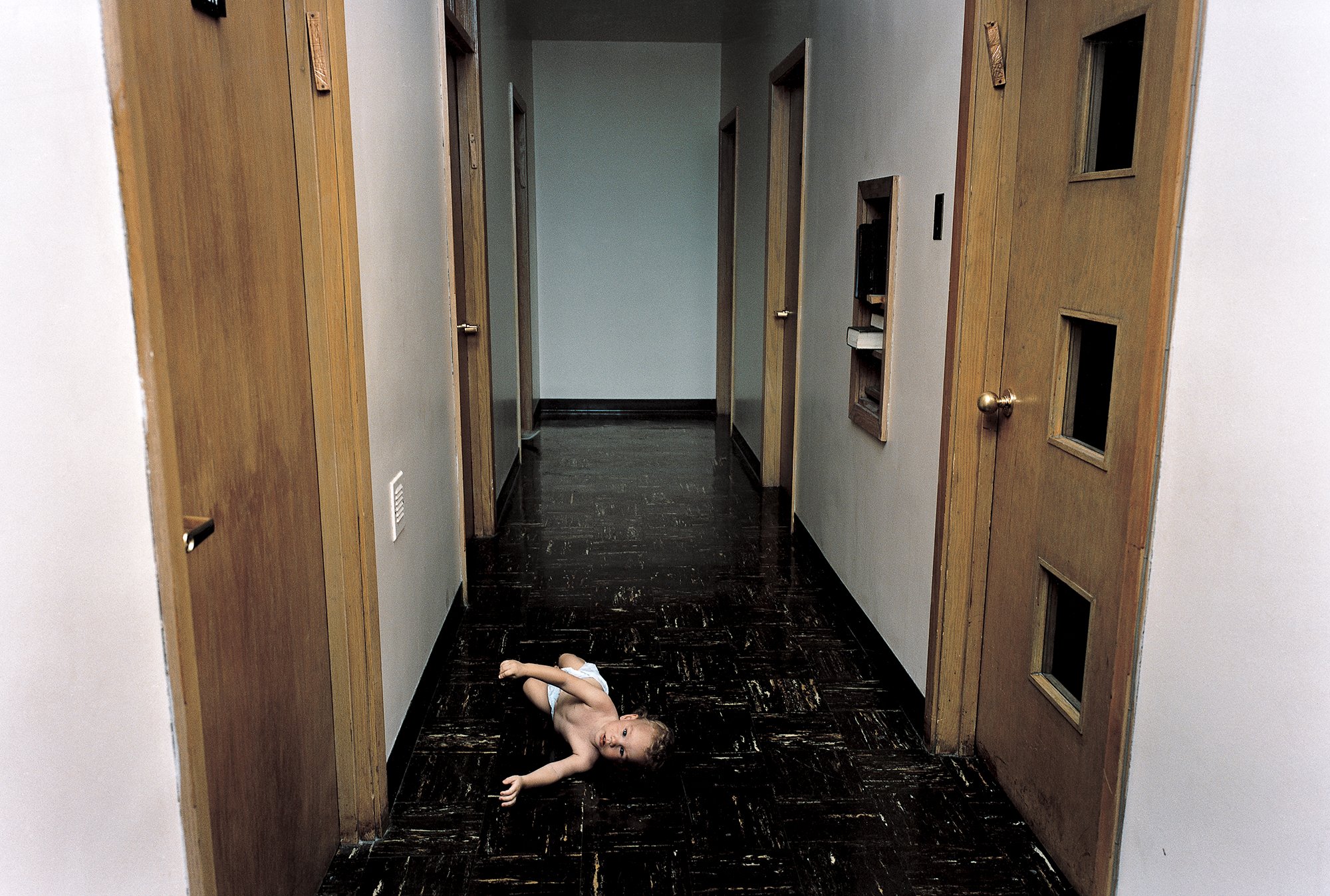  Baby in Hallway. 1994. 